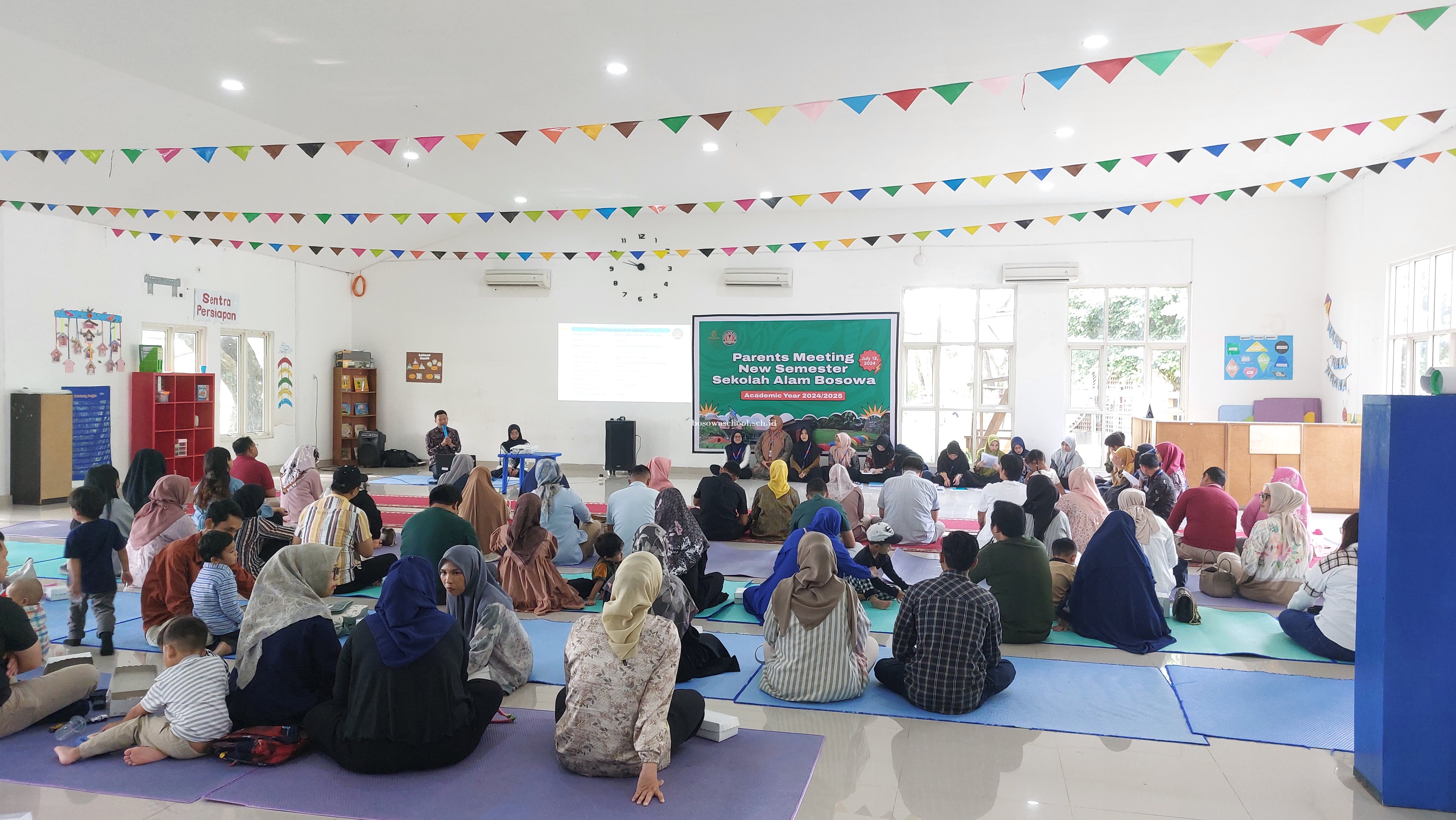 Sekolah Alam Bosowa Gelar Kegiatan Parents Meeting Menyambut Semester Baru