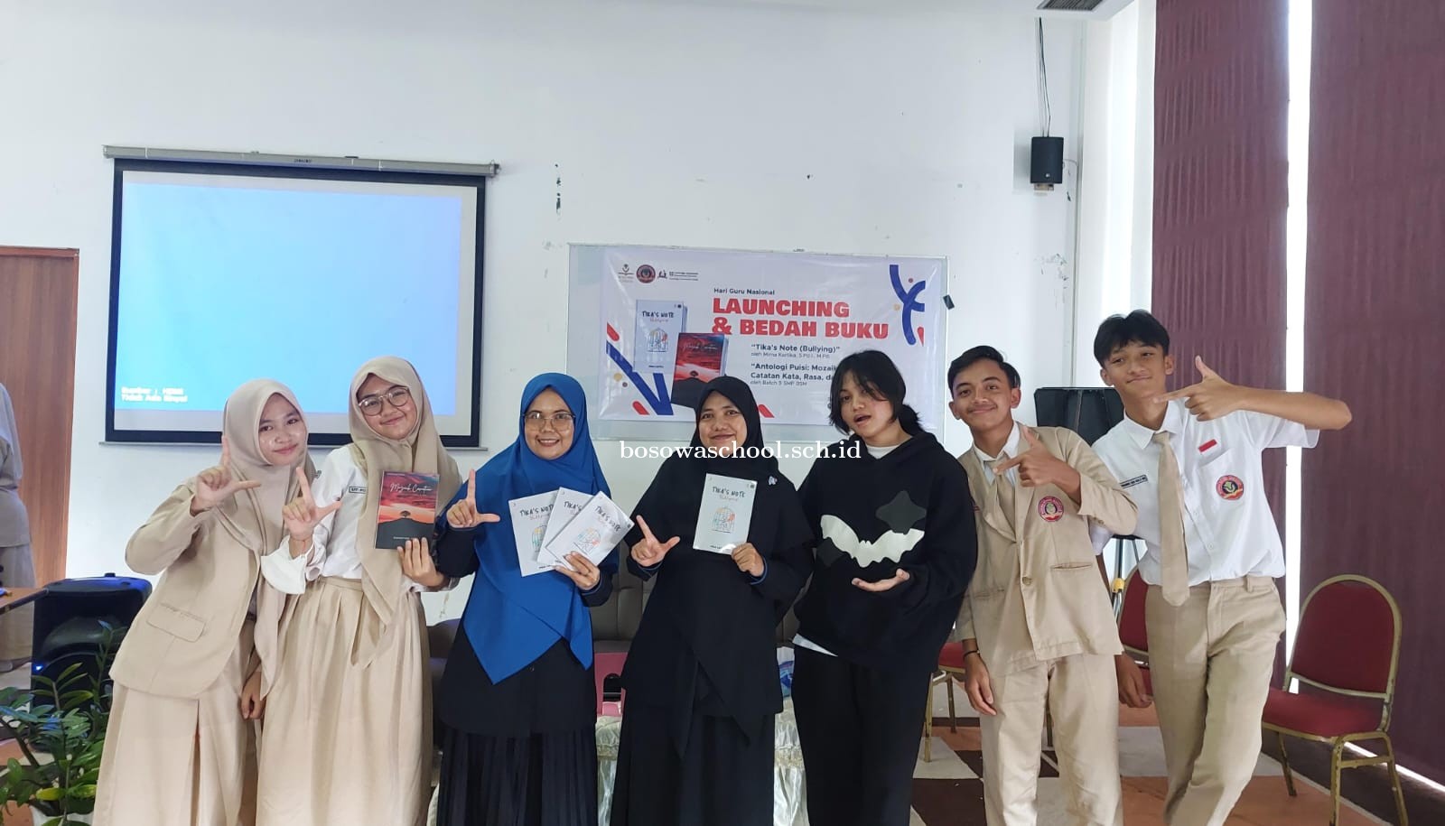 osowa School Makassar Gelar Launching dan Bedah Buku